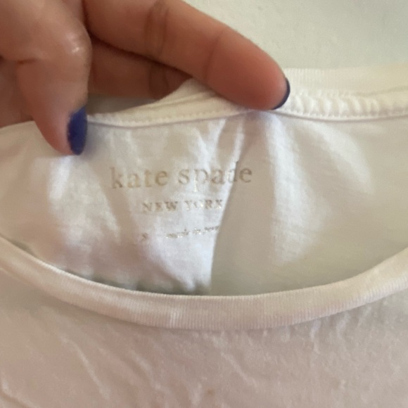 Kate Spade white tee - Picture 2 of 2